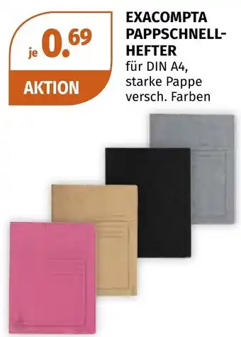 Müller DE Exacompta pappschnell hefter aanbieding
