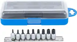 Amazon BGS 2355 | Dopsleutelbitset | 6,3 mm (1/4) | TS-profiel (voor Torx-plus) met boring | 9-dlg aanbieding