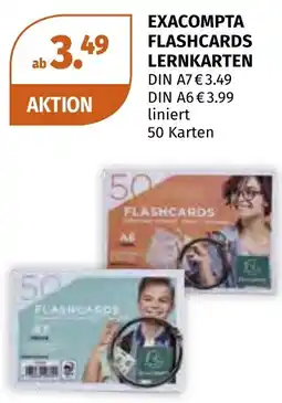 Müller DE Exacompta flashcards lernkarten aanbieding