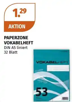 Müller DE Paperzone vokabelheft aanbieding