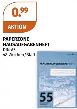 Müller DE Paperzone hausaufgabenheft aanbieding