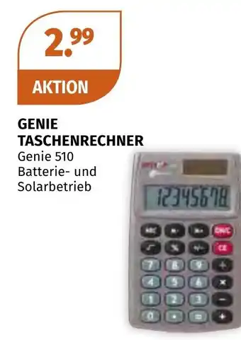 Müller DE Genie taschenrechner aanbieding