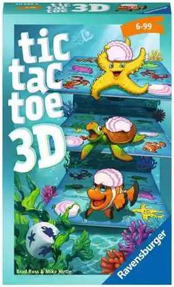 Amazon Ravensburger Tic Tac Toe 3D - Pocketspel aanbieding