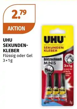 Müller DE Uhu sekunden kleber aanbieding