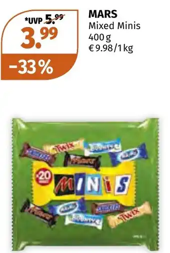Müller DE MARS Mixed Minis aanbieding