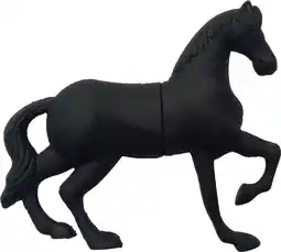 Bol.com Ulticool USB stick Paard - 8 GB - Dier - Sport - Zwart aanbieding