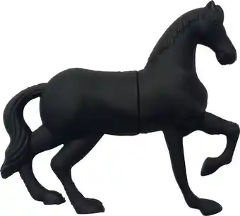 Bol.com Ulticool USB stick Paard - 8 GB - Dier - Sport - Zwart aanbieding