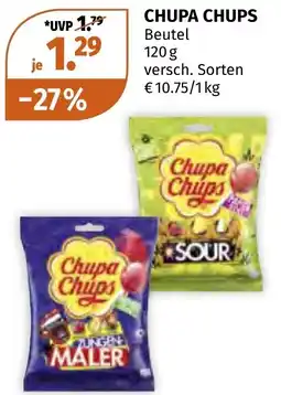 Müller DE Chupa chups aanbieding