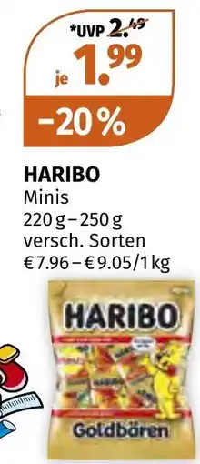 Müller DE Haribo minis aanbieding