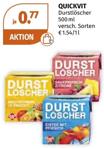 Müller DE Quickvit Durstlöscher aanbieding