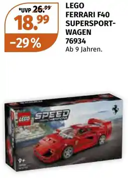 Müller DE Lego ferrari F40 supersport wagen aanbieding