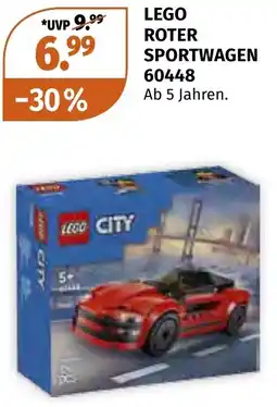 Müller DE Lego roter sportwagen 60448 aanbieding