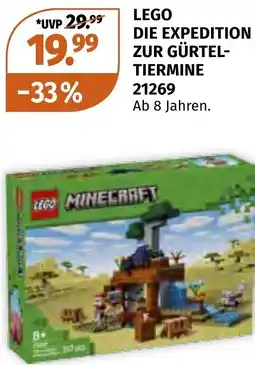 Müller DE Lego die expedition zur gürtel tiermine aanbieding