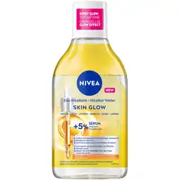 Albert Heijn NIVEA Skin glow micellair water aanbieding