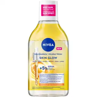 Albert Heijn NIVEA Skin glow micellair water aanbieding