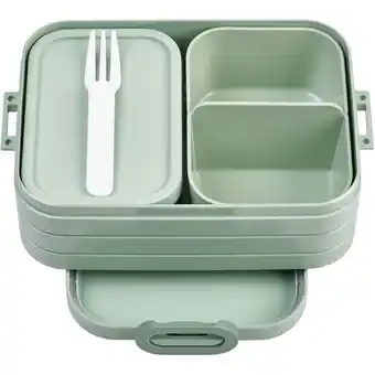 Albert Heijn Mepal Bento box take a break midi nordic sage aanbieding