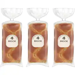 Albert Heijn AH Brioche 3-pack aanbieding