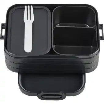 Albert Heijn Mepal Bento box take a break midi nordic black aanbieding