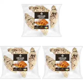Albert Heijn AH Chocolade praline croissants 3-pack aanbieding