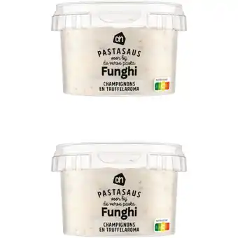 Albert Heijn AH Pastasaus funghi 2-pack aanbieding