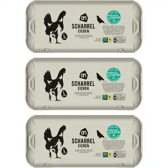 Albert Heijn AH Verse scharreleieren M L 3-pack aanbieding