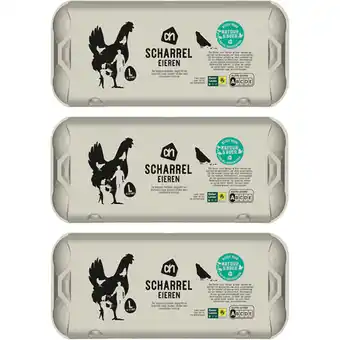 Albert Heijn AH Verse scharreleieren M L 3-pack aanbieding