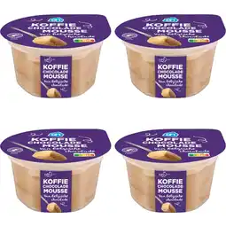 Albert Heijn AH Mousse koffie 4-pack aanbieding