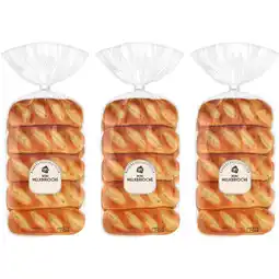 Albert Heijn AH Mini melk brioche 3-pack aanbieding