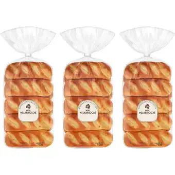 Albert Heijn AH Mini melk brioche 3-pack aanbieding