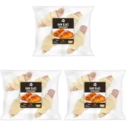 Albert Heijn AH Ham kaas croissants 3-pack aanbieding