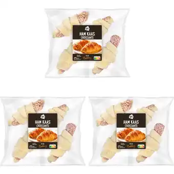 Albert Heijn AH Ham kaas croissants 3-pack aanbieding