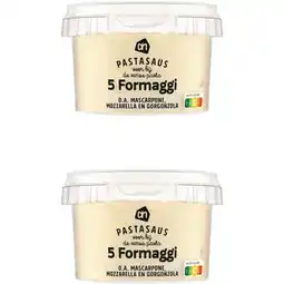 Albert Heijn AH Pastasaus 5 kazen 2-pack aanbieding