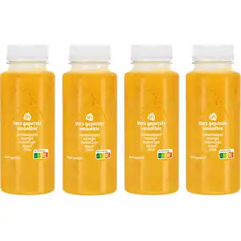 Albert Heijn AH Verse smoothie sinaasappel mango 4-pack aanbieding