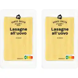 Albert Heijn AH Lasagne all uovo 2-pack aanbieding