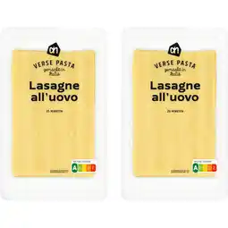 Albert Heijn AH Lasagne all uovo 2-pack aanbieding