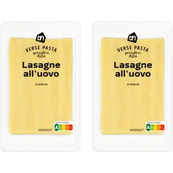 Albert Heijn AH Lasagne all uovo 2-pack aanbieding
