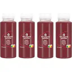 Albert Heijn AH Verse smoothie appel aardbei 4-pack aanbieding