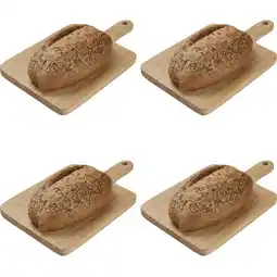 Albert Heijn AH Liefde & Passie Spelt volkoren ongesneden 4-pack aanbieding