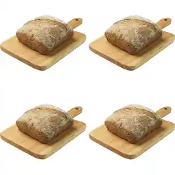 Albert Heijn AH Liefde & Passie Meergranen ongesneden 4-pack aanbieding