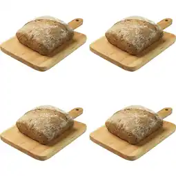 Albert Heijn AH Liefde & Passie Meergranen ongesneden 4-pack aanbieding