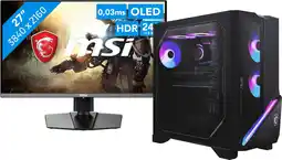 Coolblue MSI MPG Infinite X3 AI 2NVZ9-231EU + MSI MPG 272URX QD-OLED aanbieding