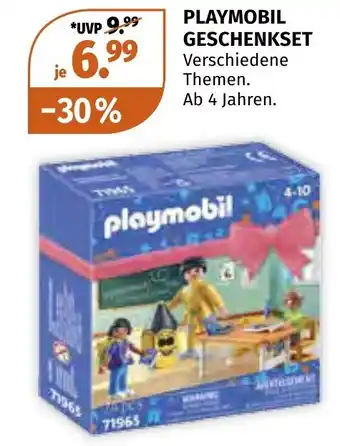 Müller DE Playmobil geschenkset aanbieding