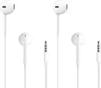 Coolblue Apple Earpods 3,5 mm Jack duo pack aanbieding