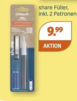 Müller DE Share Füller, inkl. 2 Patronen aanbieding