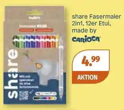 Müller DE Share fasermaler 2in1, 12er Etui aanbieding