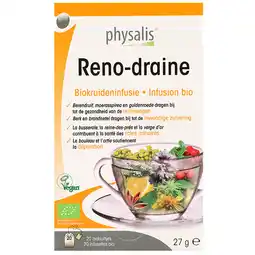 Holland & Barrett Physalis Reno-Draine - 20 theezakjes aanbieding