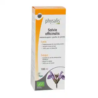 Holland & Barrett Physalis Salie Druppels Bio - 100ml aanbieding