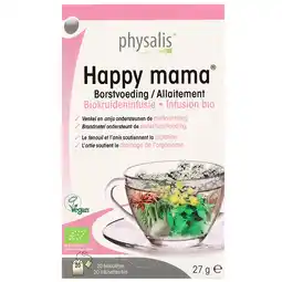 Holland & Barrett Physalis Kruideninfusie Happy Mama - 20 theezakjes aanbieding