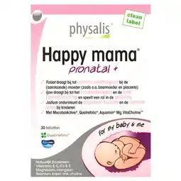Holland & Barrett Physalis Happy Mama Pronatal+ (30 Tabletten) aanbieding