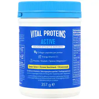 Holland & Barrett Vital Proteins Active Citroensmaak - 357g aanbieding